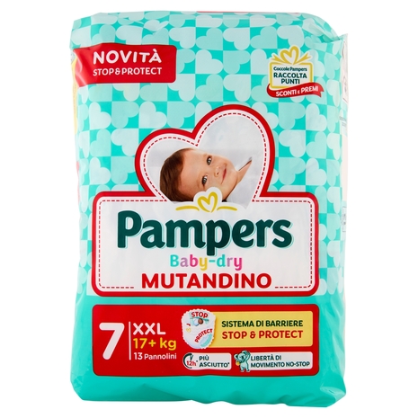 Pampers Baby-dry Mutandino XXL 13 pz